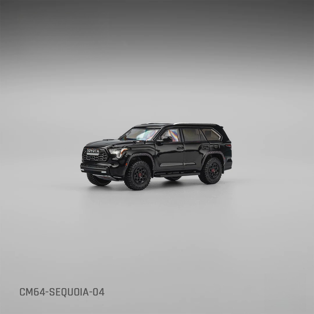 Die Cast Car 1 64 - CM 1:64 Sequoia Black Alloy Car