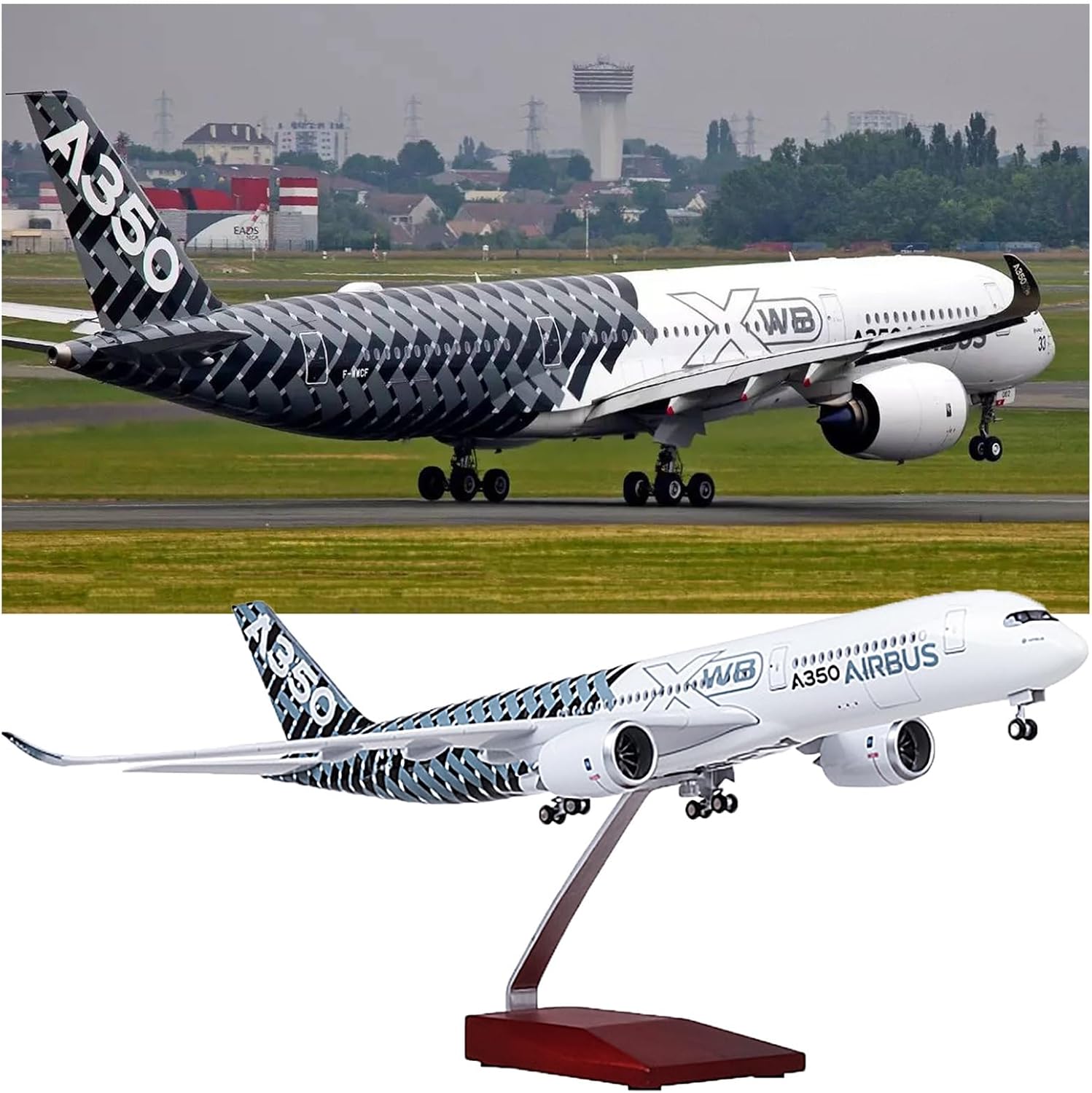 Model Airplane Plastic - for 350 1/142 Prototype Airlines A350