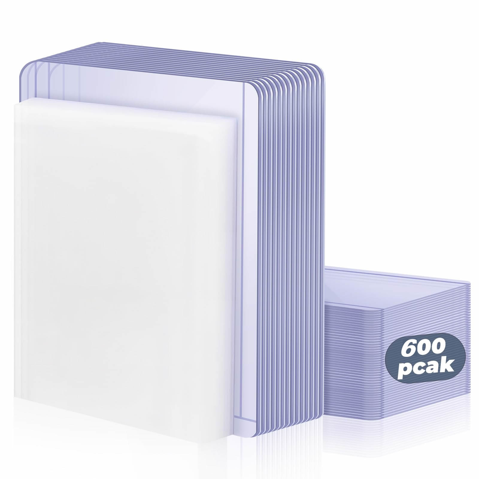 Card Top Loader - 100-600pcs Card Sleeves Hard Soft Card