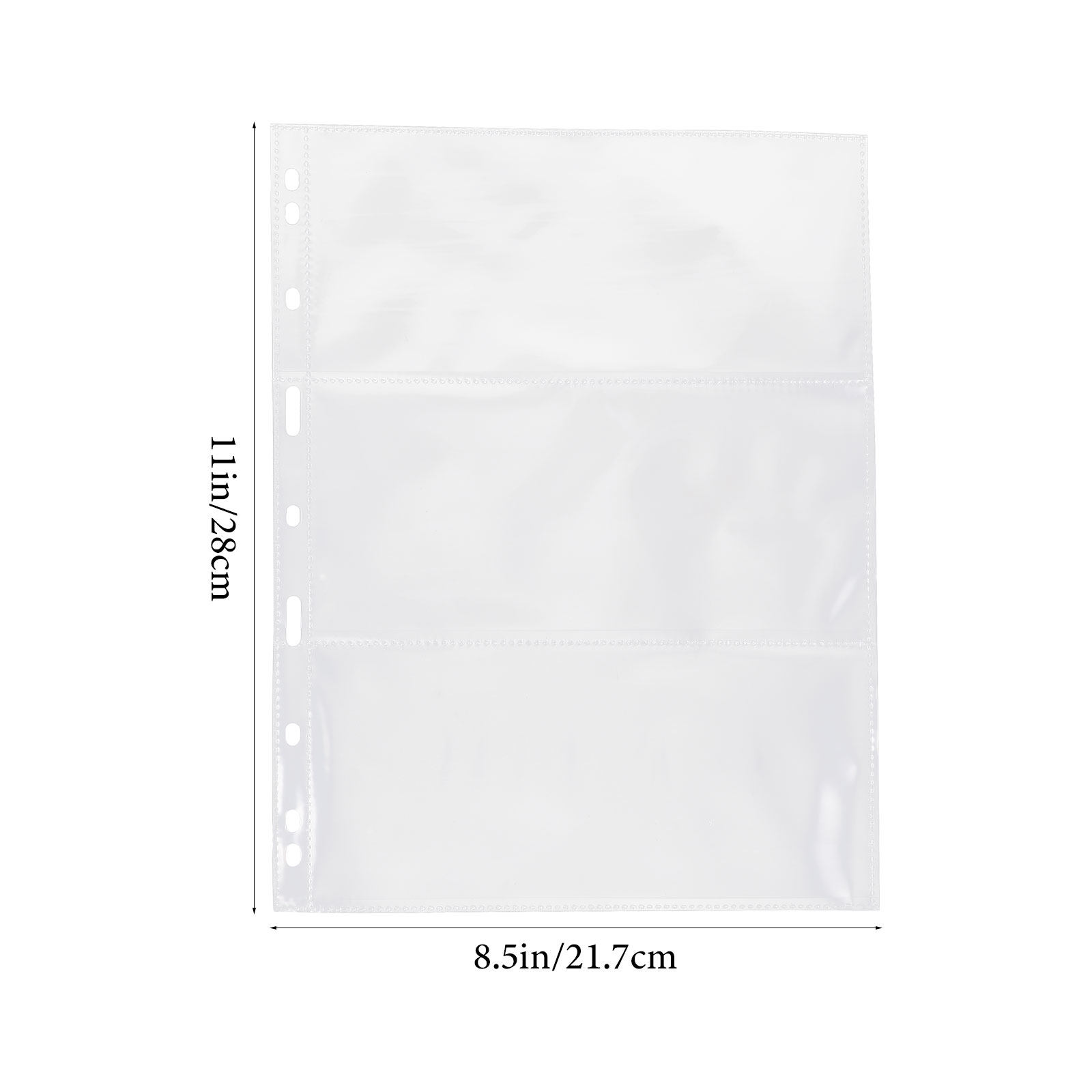 10Pcs Premium Transparent Phot - Trading Card Binder ulasan dan harga