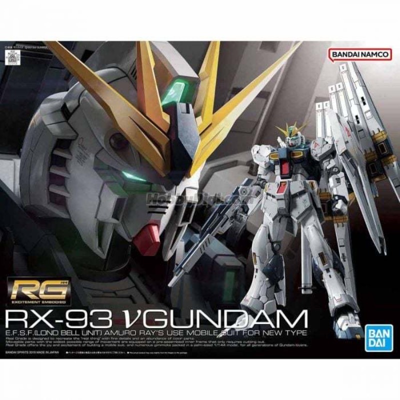 In Stock Bandai RG 1/144 RX-93 - Bandai Model Gundam Rg ulasan dan harga