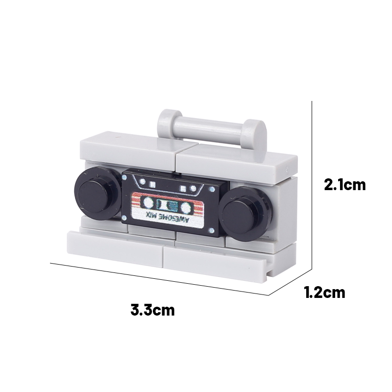 City Music Recorder DJ Station - Lego Minifigure Holder ulasan dan harga