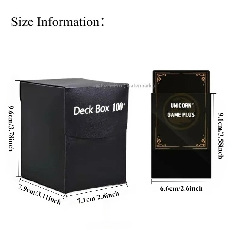Cards Deck Box for Pokemon MTG - Trading Card Binder ulasan dan harga