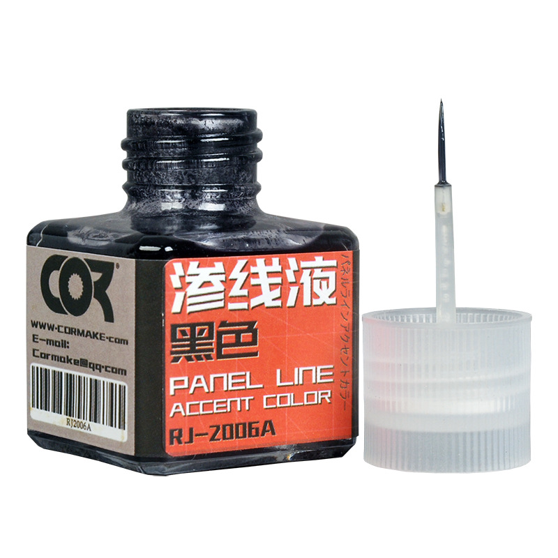 Cormake 40ml Panel Line Accent - Tamiya Model Paint Set ulasan dan harga