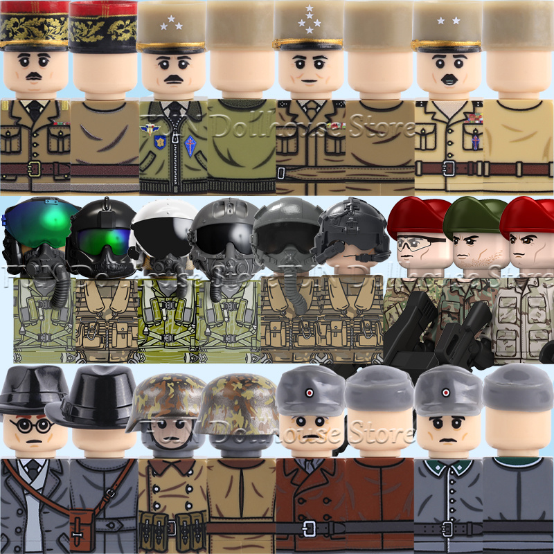 Modern Military US Soldier Act - Lego Minifigure Holder ulasan dan harga