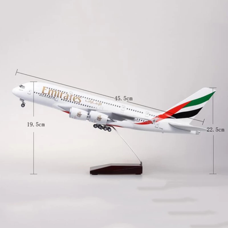 New Emirates A380 Model Plane  - Model Airplane Plastic ulasan dan harga
