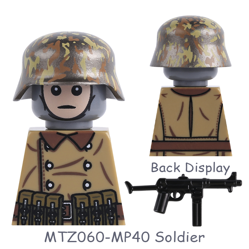 German Historical Soldier Infa - Lego Minifigure Holder ulasan dan harga