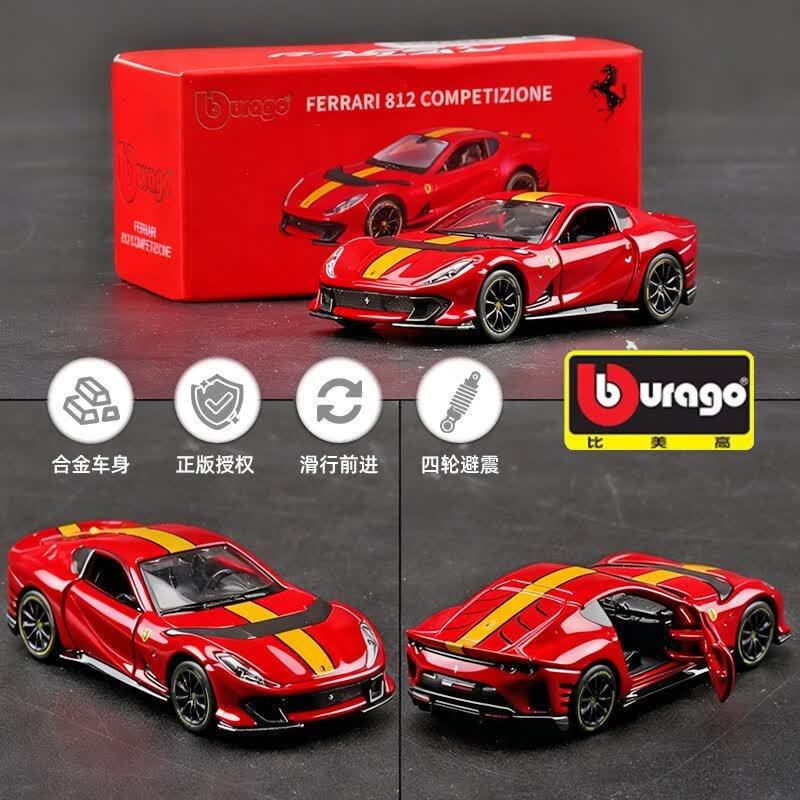 Bburago 1:64 Ferrari Diecast C - Die Cast Car 1 64 ulasan dan harga