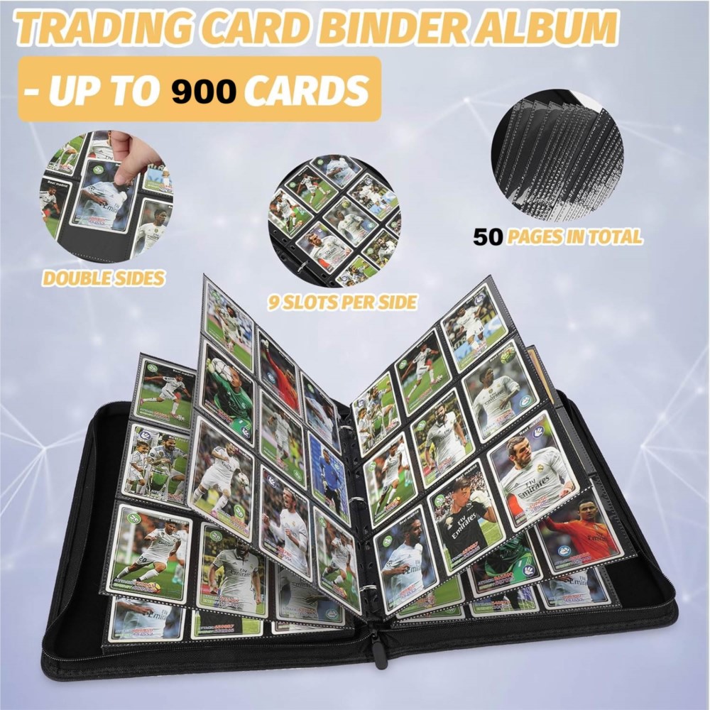 Card Binder 9 Pocket Double Si - Trading Card Binder ulasan dan harga