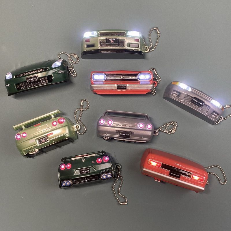 Bandai Nissan Skyline Gt R Led - Capsule Toy Gashapon ulasan dan harga