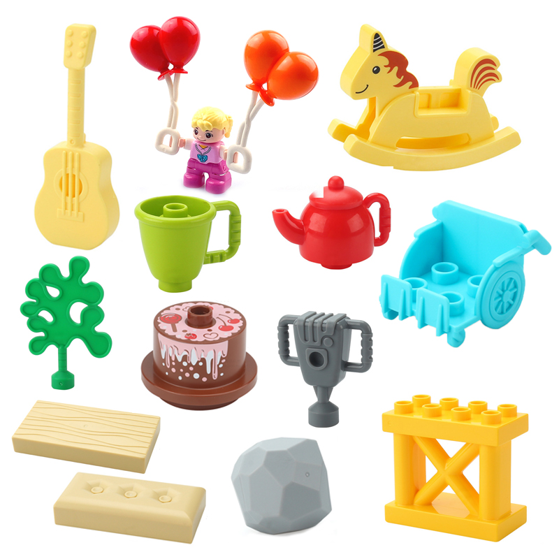 Big Building Blocks Accessorie - Lego Set City ulasan dan harga