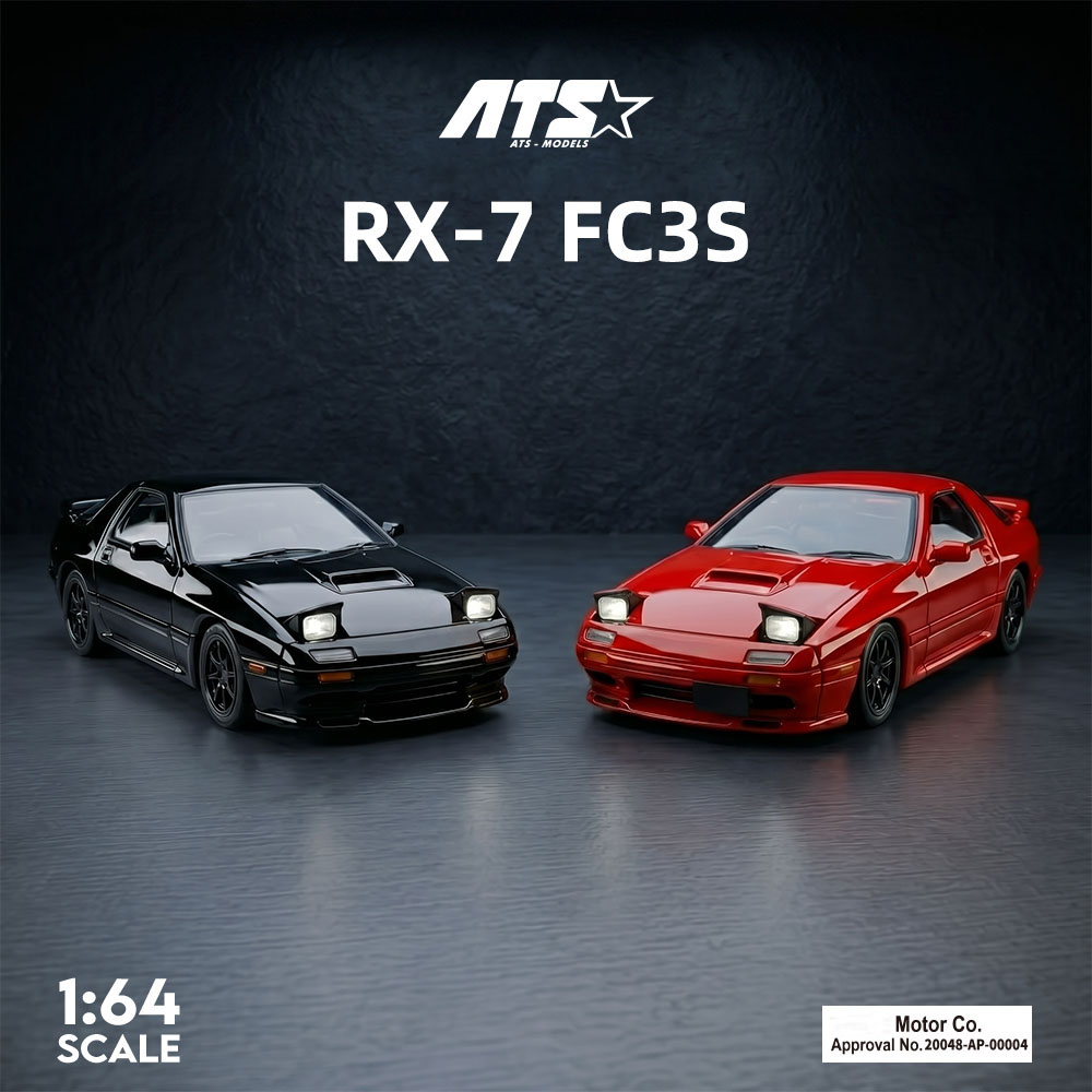 ATS 1:64 Scale RX-7 FC3S Dieca - Die Cast Car 1 64 ulasan dan harga