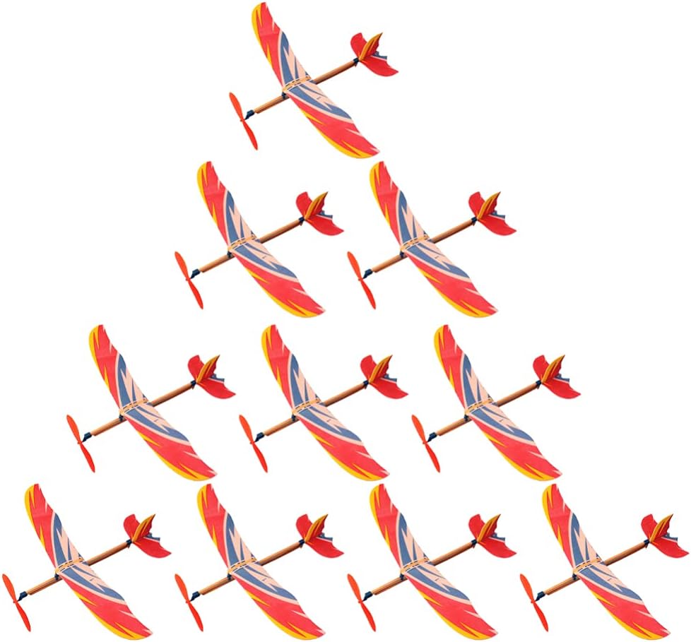 10PCS Airplane Model Rubber Ba - Model Airplane Plastic ulasan dan harga