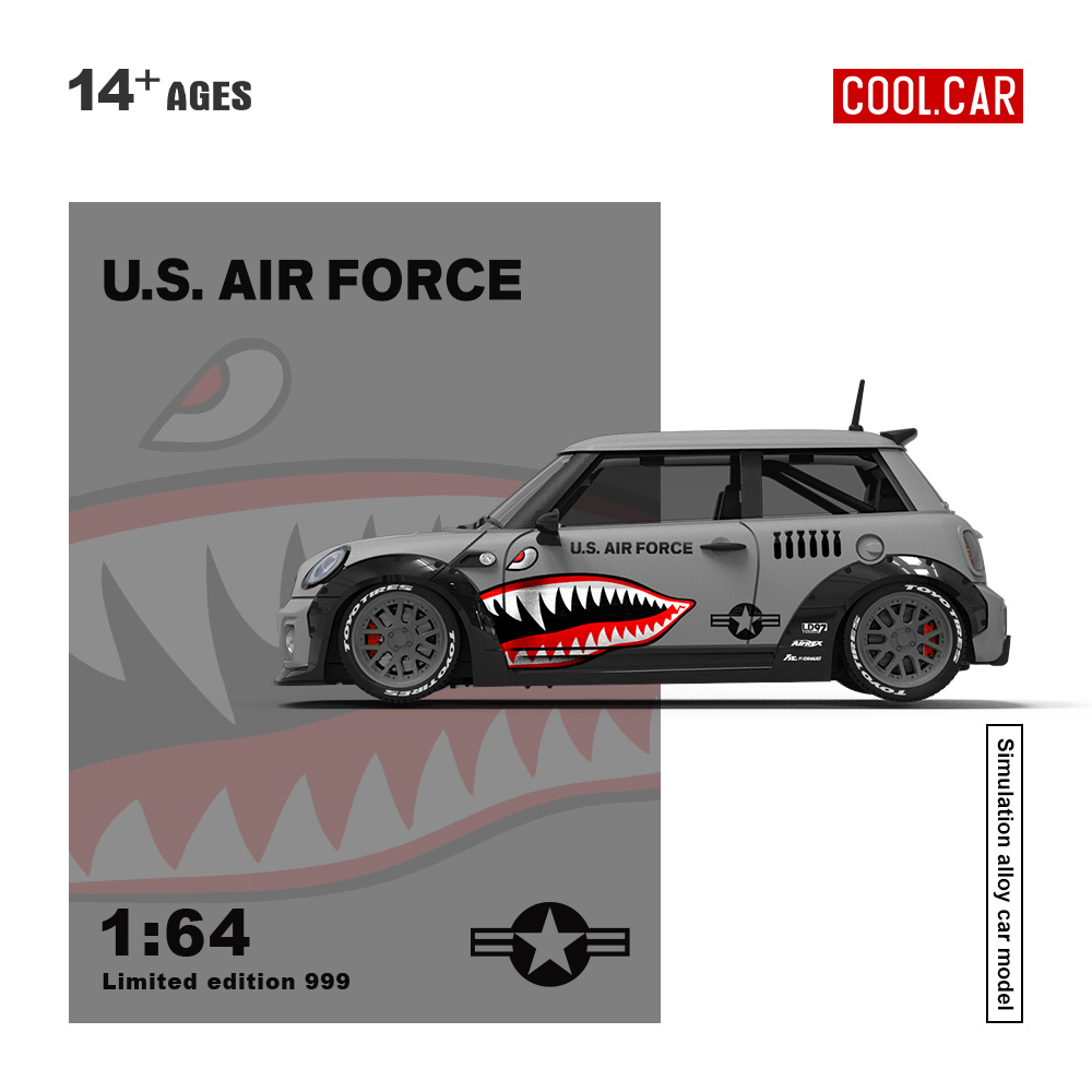 CoolCar 1/64 Shark Mouth Liver - Die Cast Car 1 64 ulasan dan harga