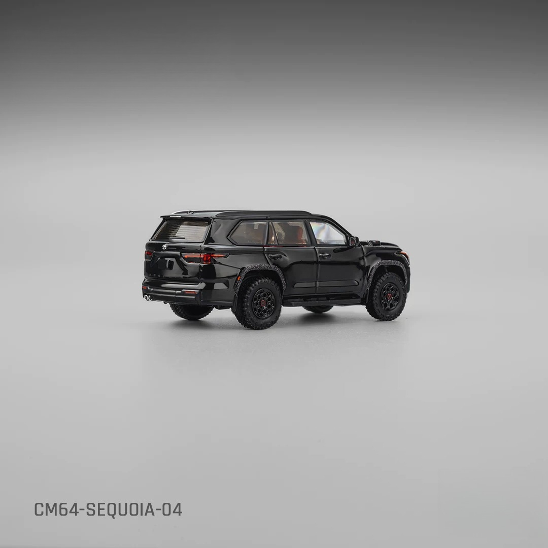 CM 1:64 Sequoia Black Alloy Ca - Die Cast Car 1 64 ulasan dan harga