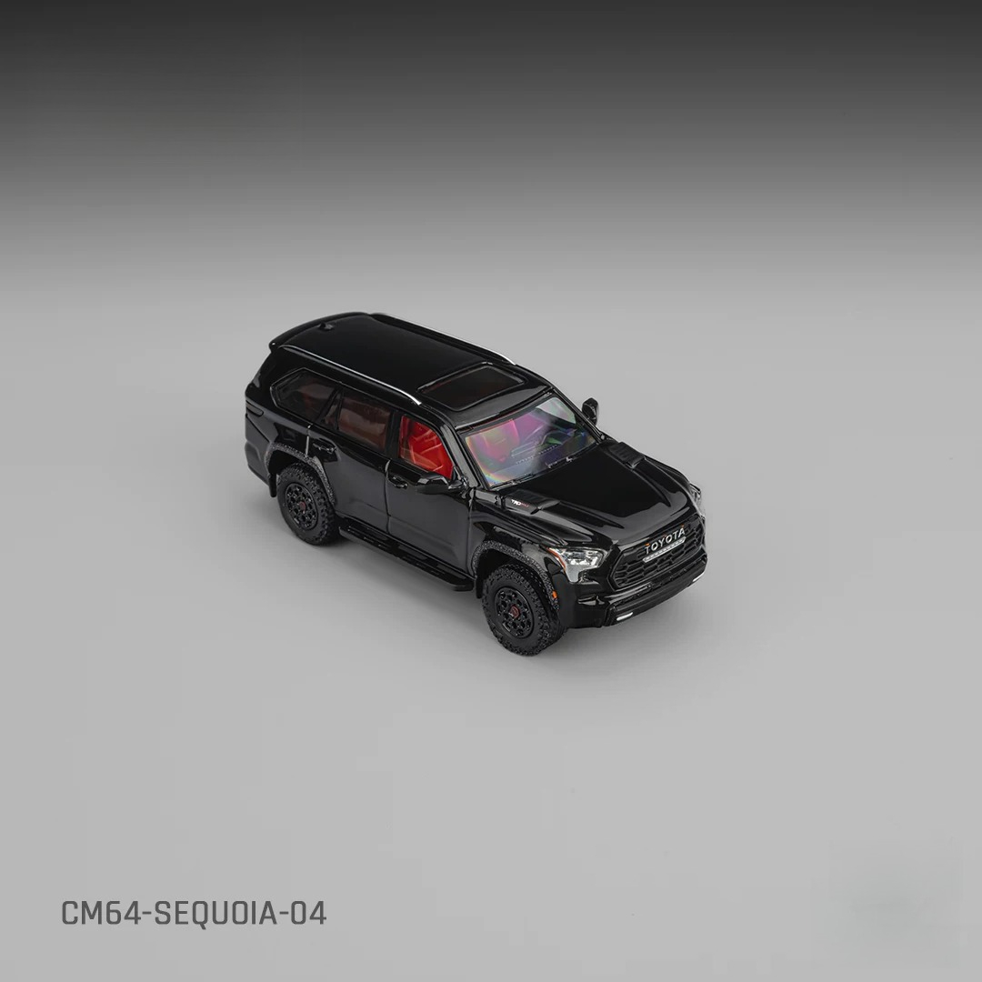 CM 1:64 Sequoia Black Alloy Ca - Die Cast Car 1 64 ulasan dan harga