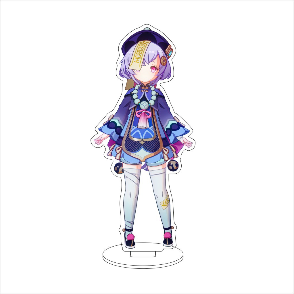 16CM Anime Game Genshin Impact - Figma Stand Set ulasan dan harga
