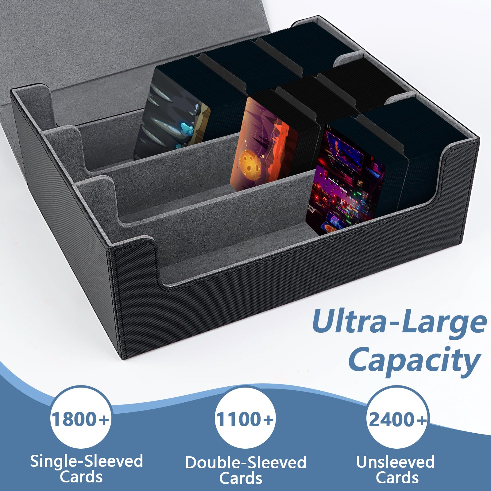 Kabinka Card Box Deck Box for  - Card Top Loader ulasan dan harga