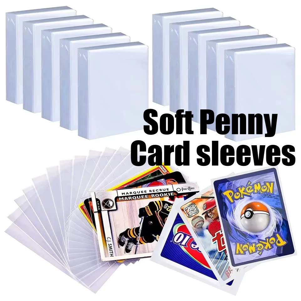 100-600pcs Card Sleeves Hard S - Card Top Loader ulasan dan harga