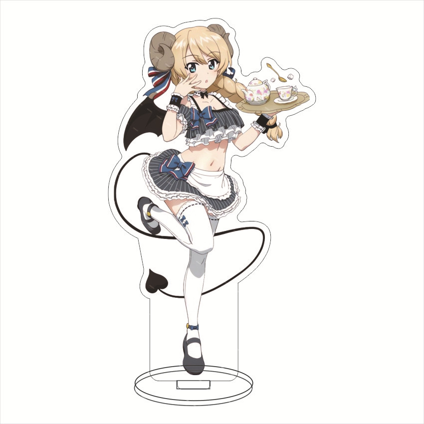 16CM Anime Acrylic Stand GIRLS - Figma Stand Set ulasan dan harga