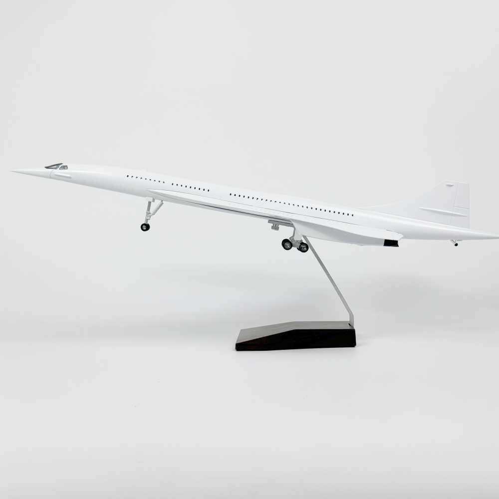 47CM Blank White DIY Airplane  - Model Airplane Plastic ulasan dan harga