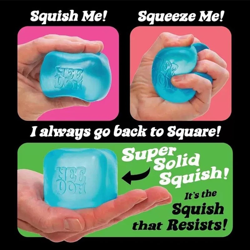 1-4pcs Schylling Nee Boh Nice  - Fidget Cube Original ulasan dan harga